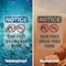 Signmission Gun Free Drug Free Zone Sign, Vinyl Decal, 10in W x 14in L, 2PK OS-2PACK-NS-D-1014-V-13177 - alternate 4